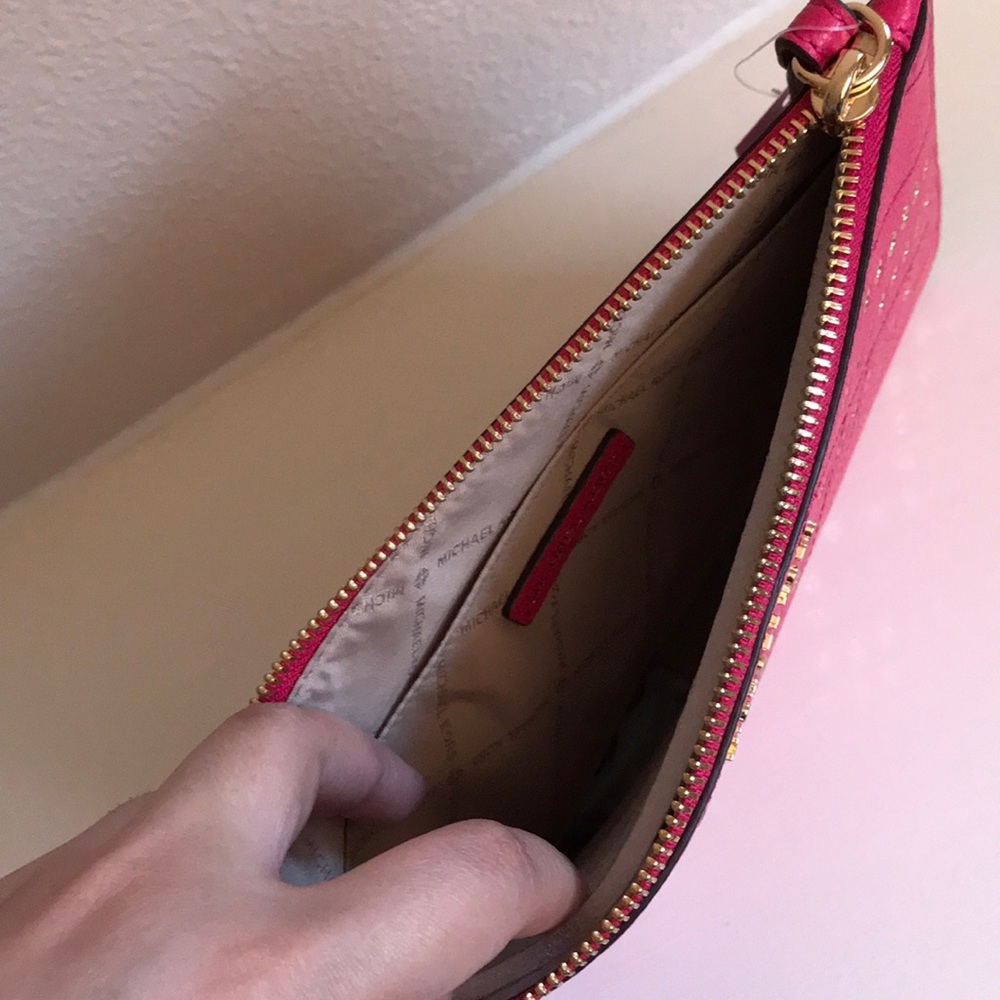 MICHAEL KORS XL clutch - rubin red/ hot pink - Picture 4 of 4